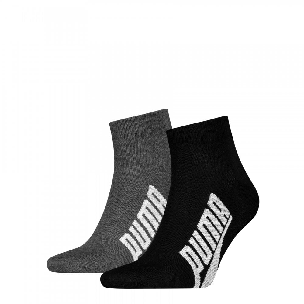 Puma Unisex Bwt Lifestyle Quarter 2 Pack Socks