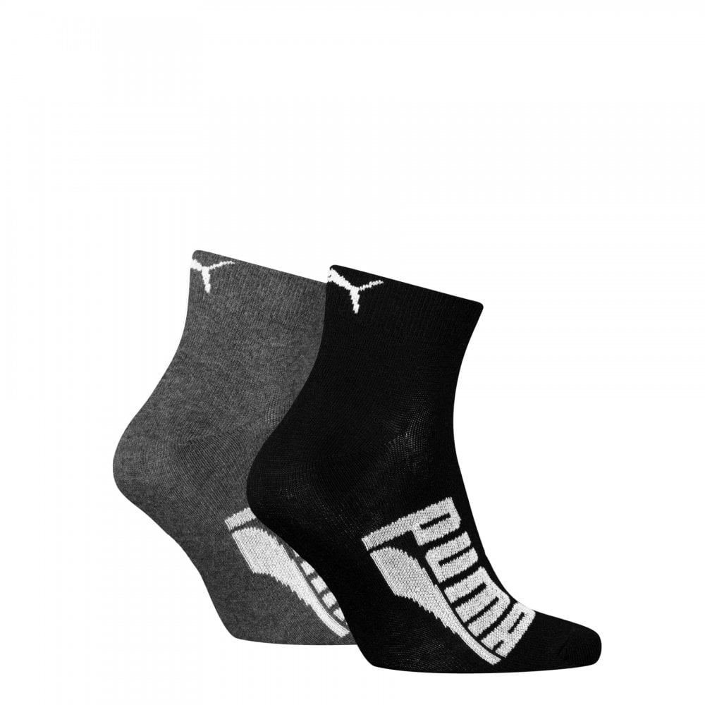 Puma Unisex Bwt Lifestyle Quarter 2 Pack Socks