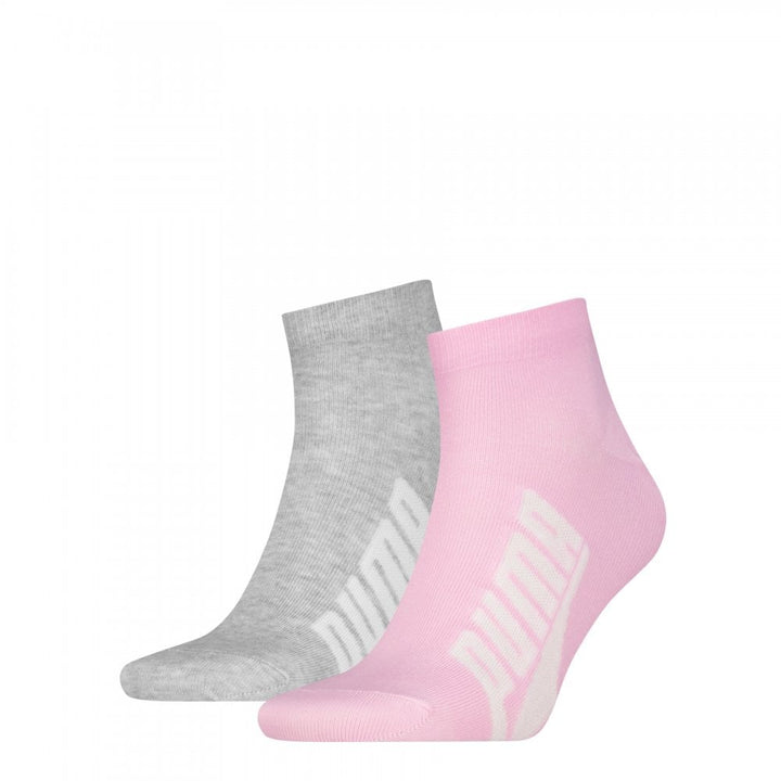 Puma Unisex Bwt Lifestyle Quarter 2 Pack Socks