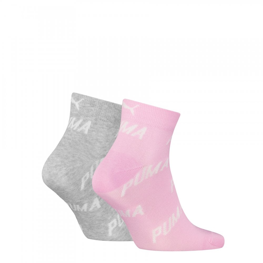 Puma Unisex Bwt Quarter 2 Pack Socks