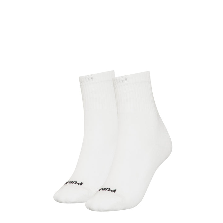 Puma Women Heart Logo Short Crew 2 Pack Socks