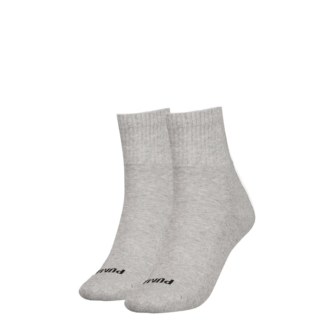 Puma Women Heart Logo Short Crew 2 Pack Socks
