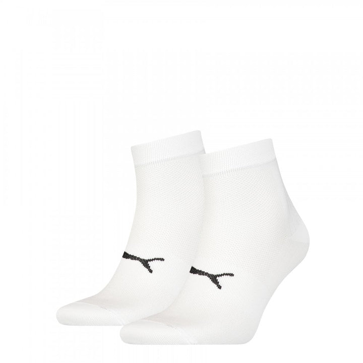 Puma Unisex Sport Light Quarter 2 Pack Socks
