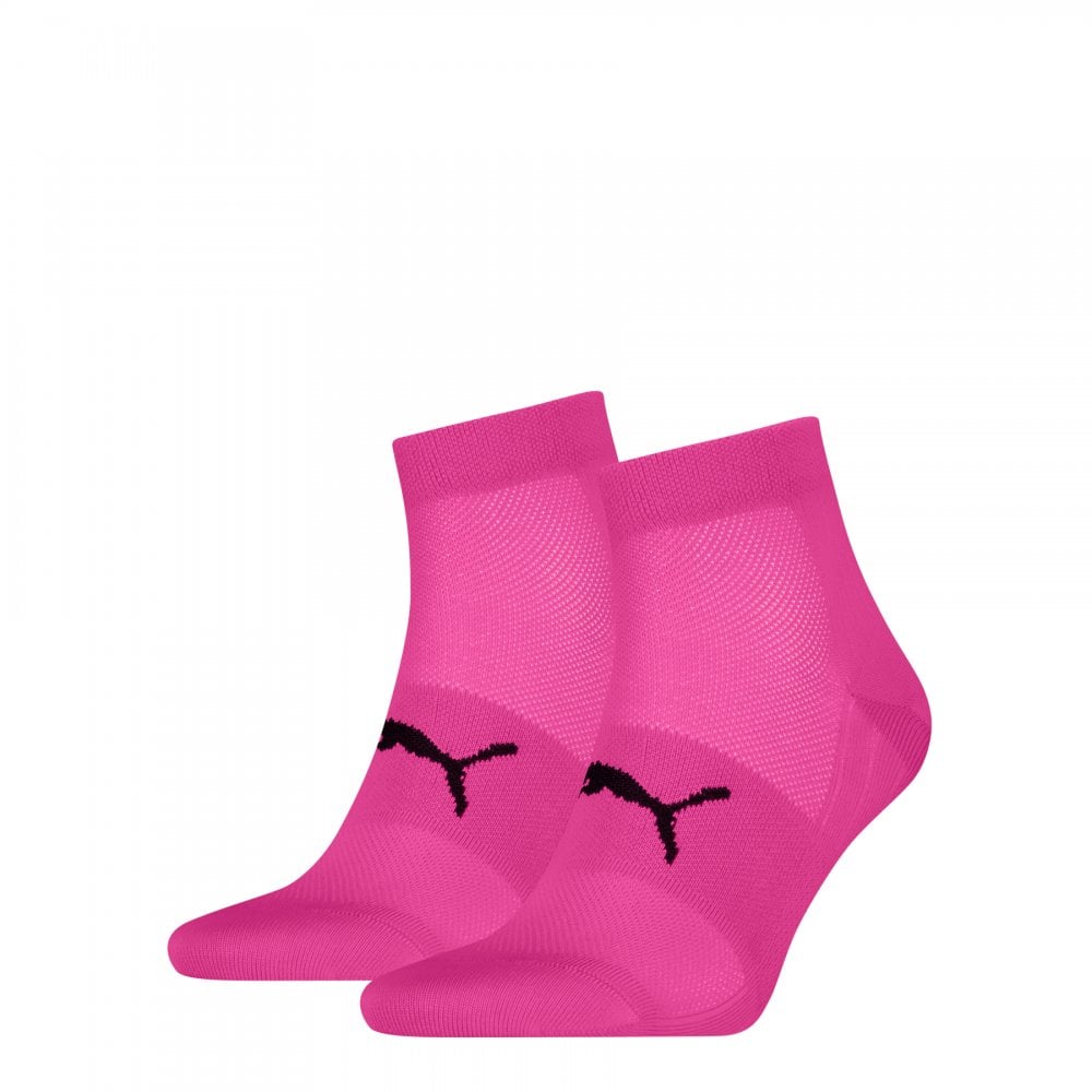Puma Unisex Sport Light Quarter 2 Pack Socks