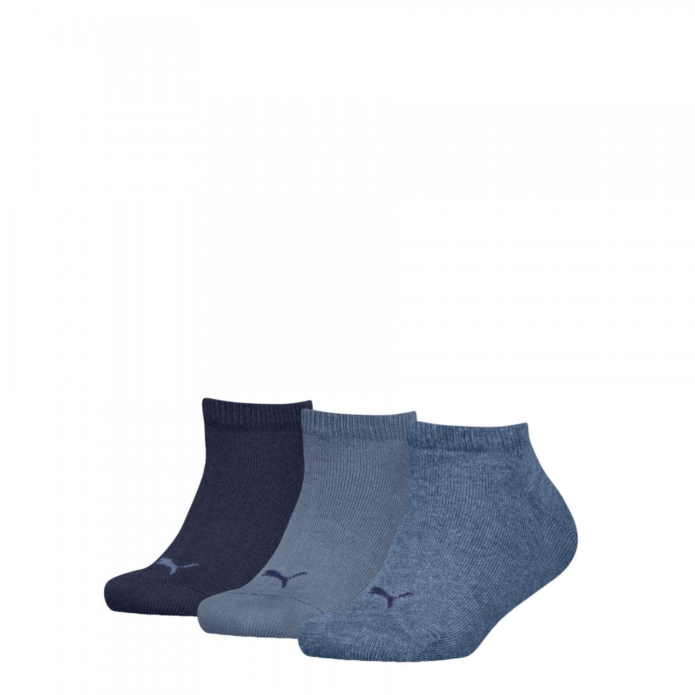 Puma Kids Plain Sneaker 3 Pack Socks