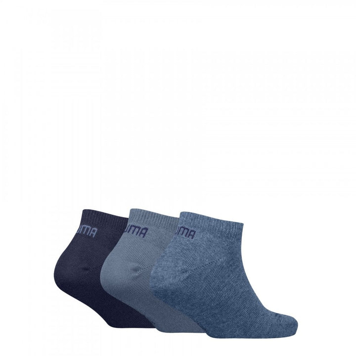 Puma Kids Plain Sneaker 3 Pack Socks