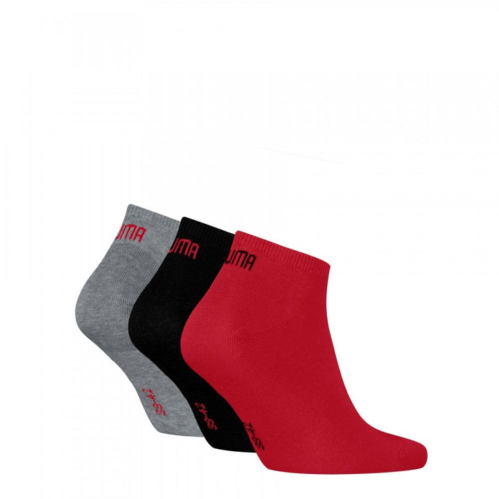 Puma Unisex Sneaker Plain 3 Pack Socks