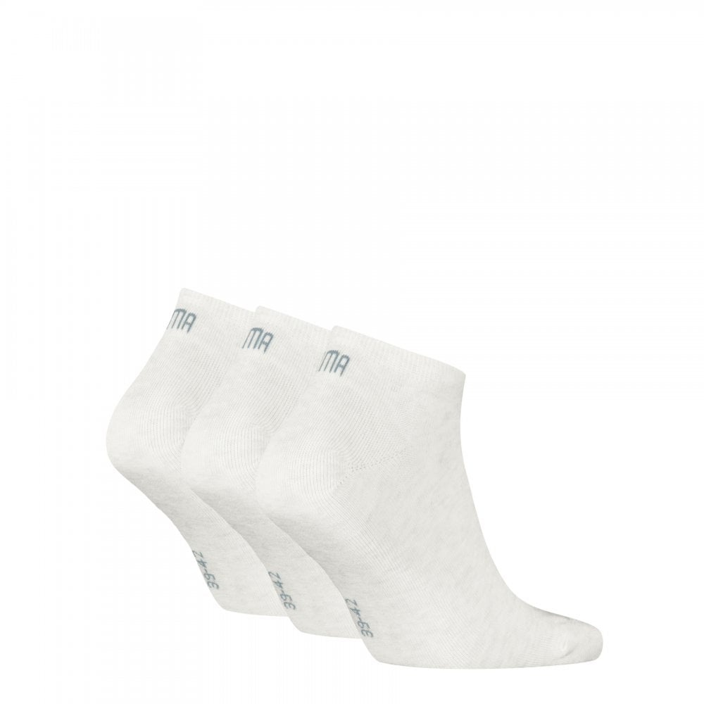 Puma Unisex Sneaker Plain 3 Pack Socks