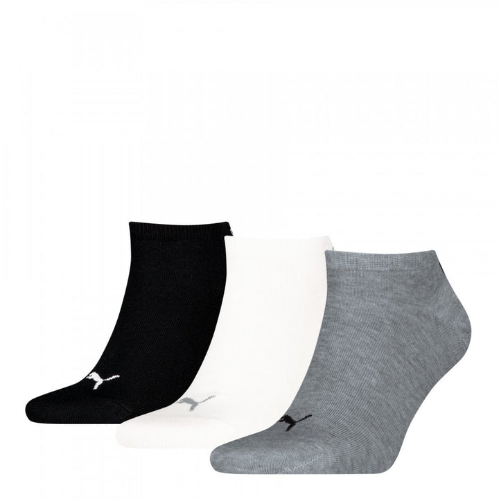 Puma Unisex Sneaker Plain 3 Pack Socks