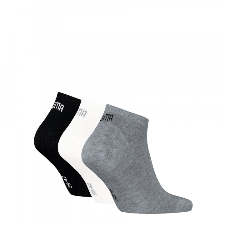 Puma Unisex Sneaker Plain 3 Pack Socks