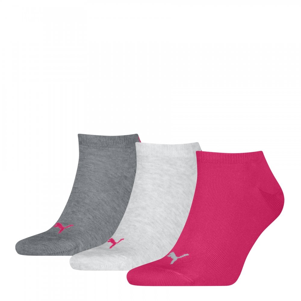 Puma Unisex Sneaker Plain 3 Pack Socks