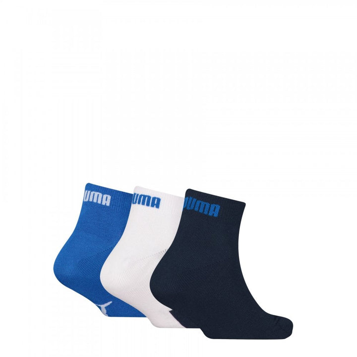 Puma Kids Bwt Quarter 3 Pack Socks
