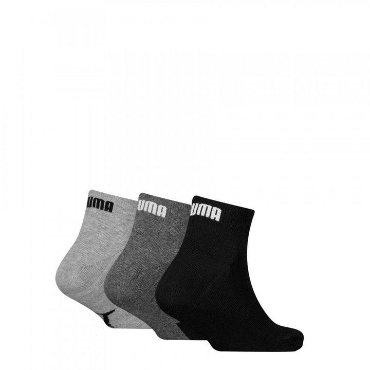 Puma Kids Bwt Quarter 3 Pack Socks