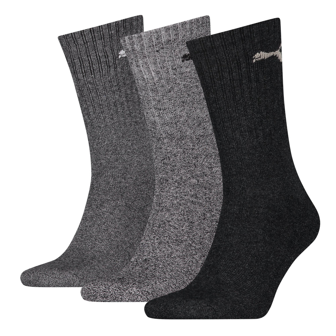 Puma Unisex Crew 3 Pack Socks