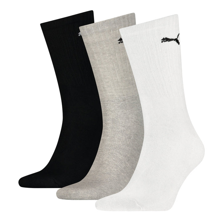 Puma Unisex Crew 3 Pack Socks
