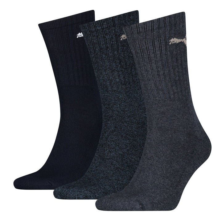 Puma Unisex Crew 3 Pack Socks