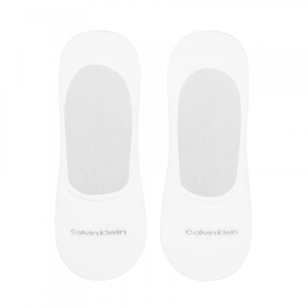 Calvin Klein Men Footie Mid Cut 2 Pack Socks
