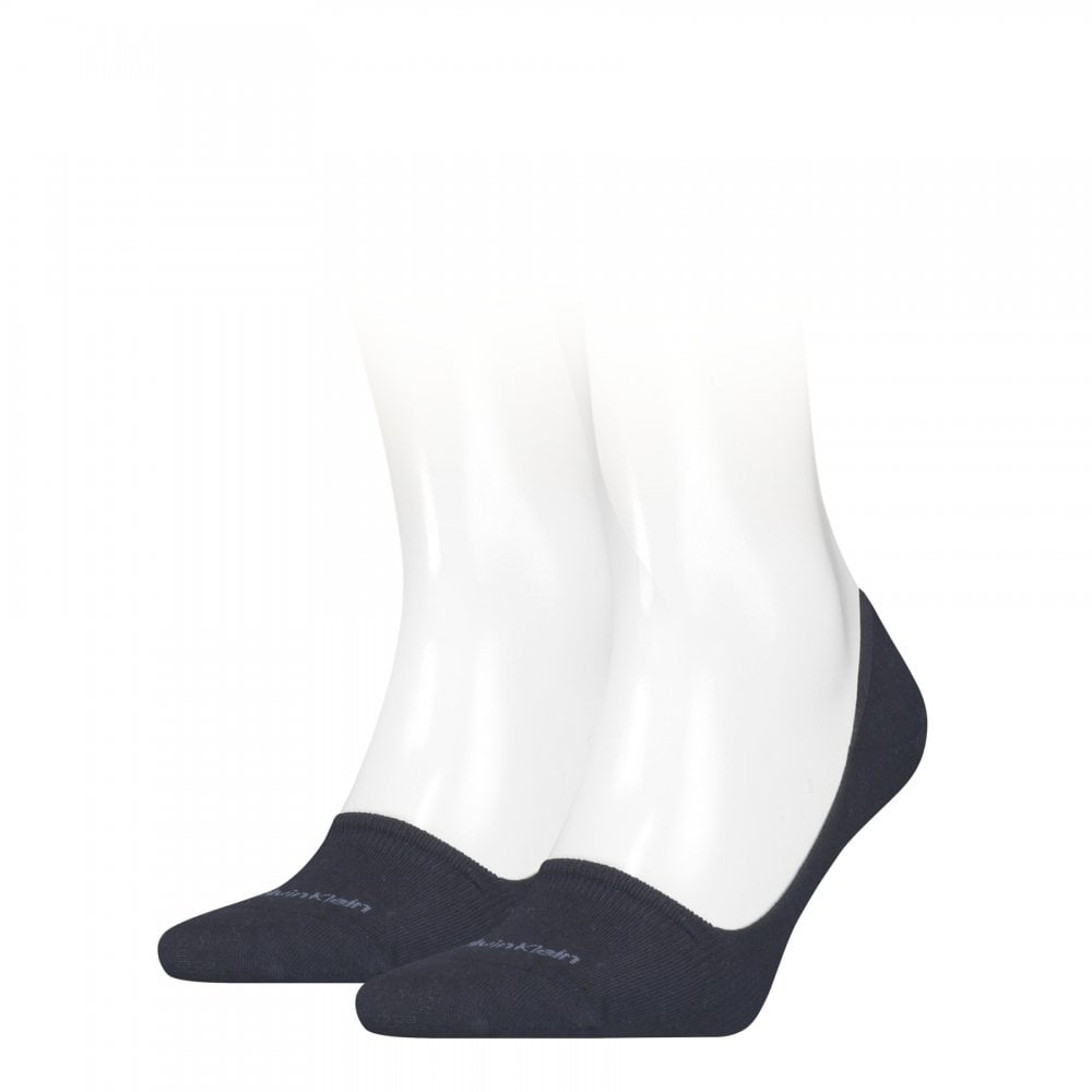 Calvin Klein Men Footie Mid Cut 2 Pack Socks