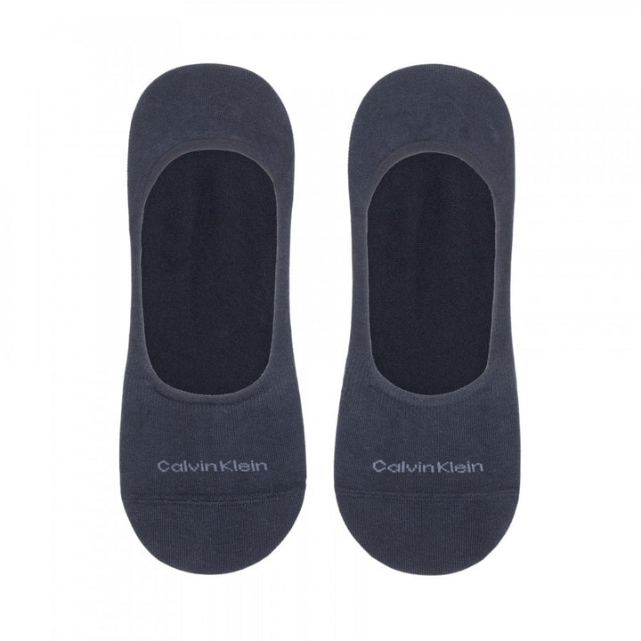 Calvin Klein Men Footie Mid Cut 2 Pack Socks