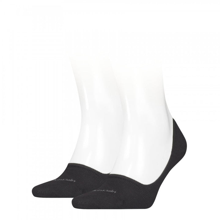 Calvin Klein Men Footie Mid Cut 2 Pack Socks