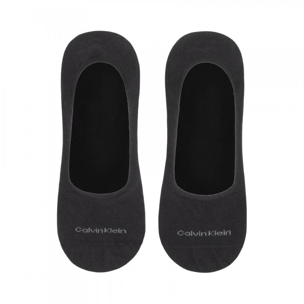 Calvin Klein Men Footie Mid Cut 2 Pack Socks