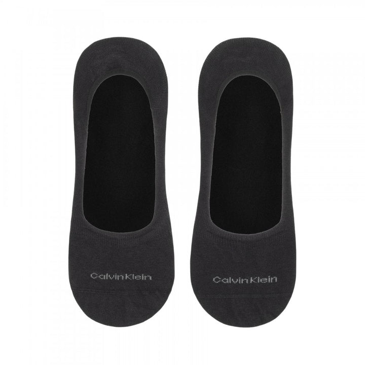 Calvin Klein Men Footie Mid Cut 2 Pack Socks