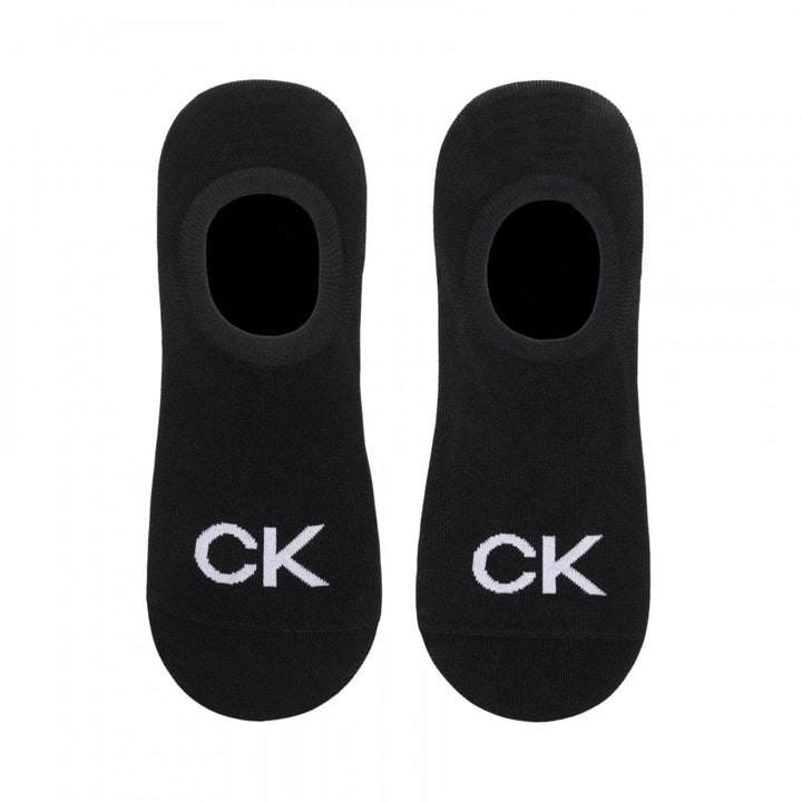Calvin Klein Men Footie High Cut 2 Pack Logo Socks