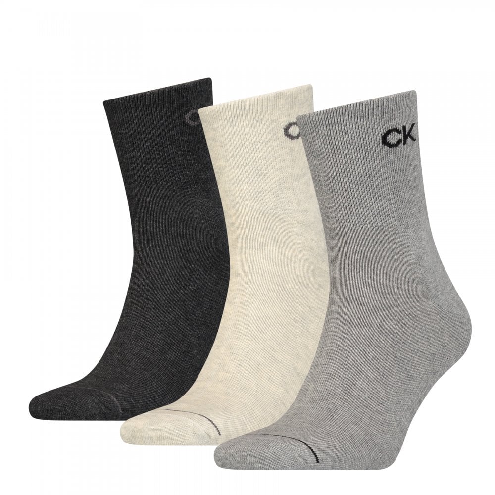 Calvin Klein Men Short 3 Pack Socks