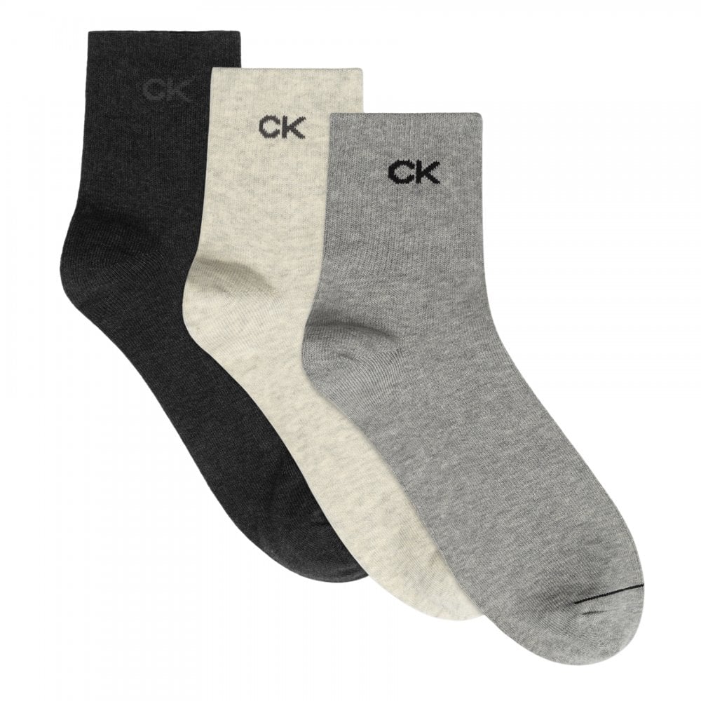 Calvin Klein Men Short 3 Pack Socks