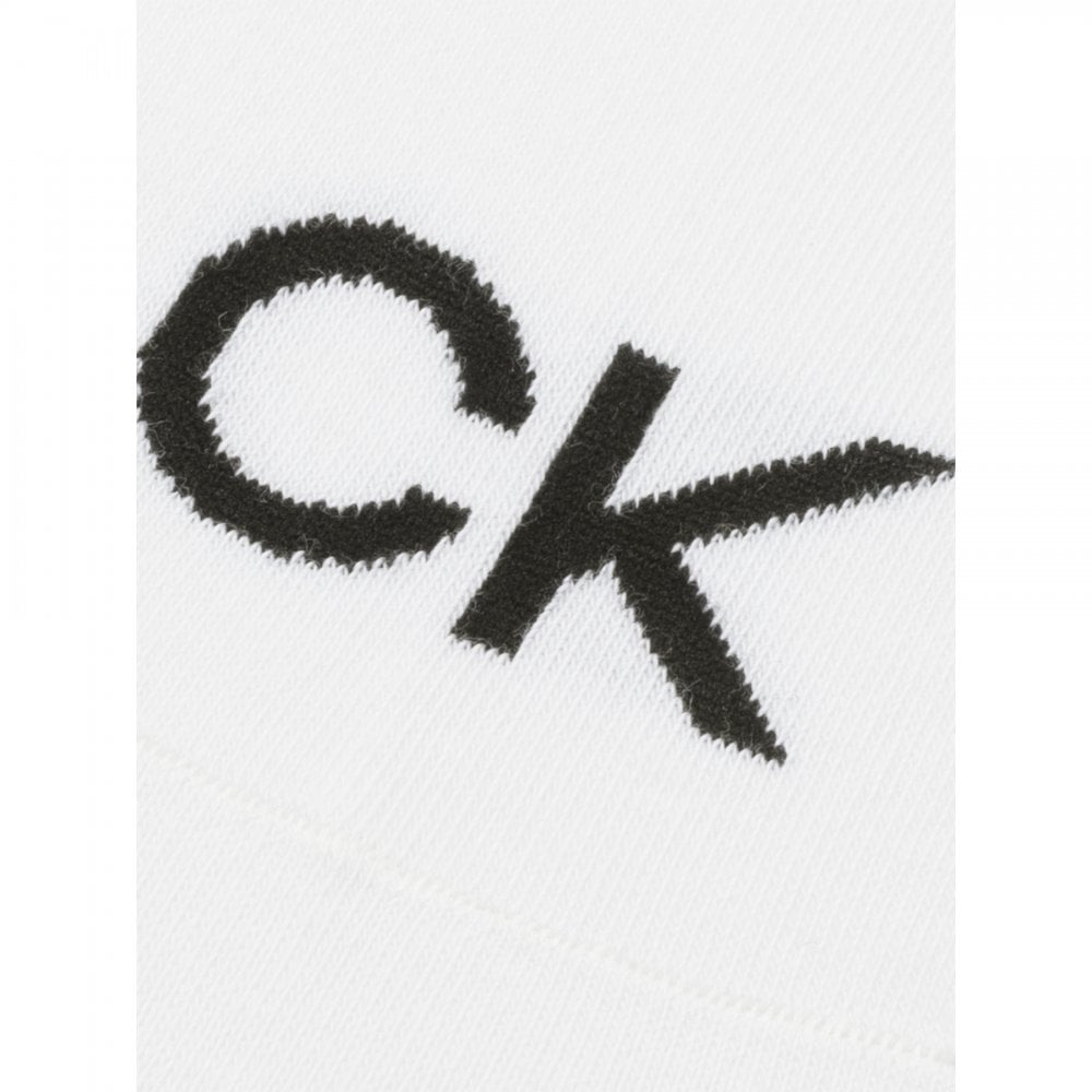 Calvin Klein Men Footie High Cut 3 Pack Logo Socks