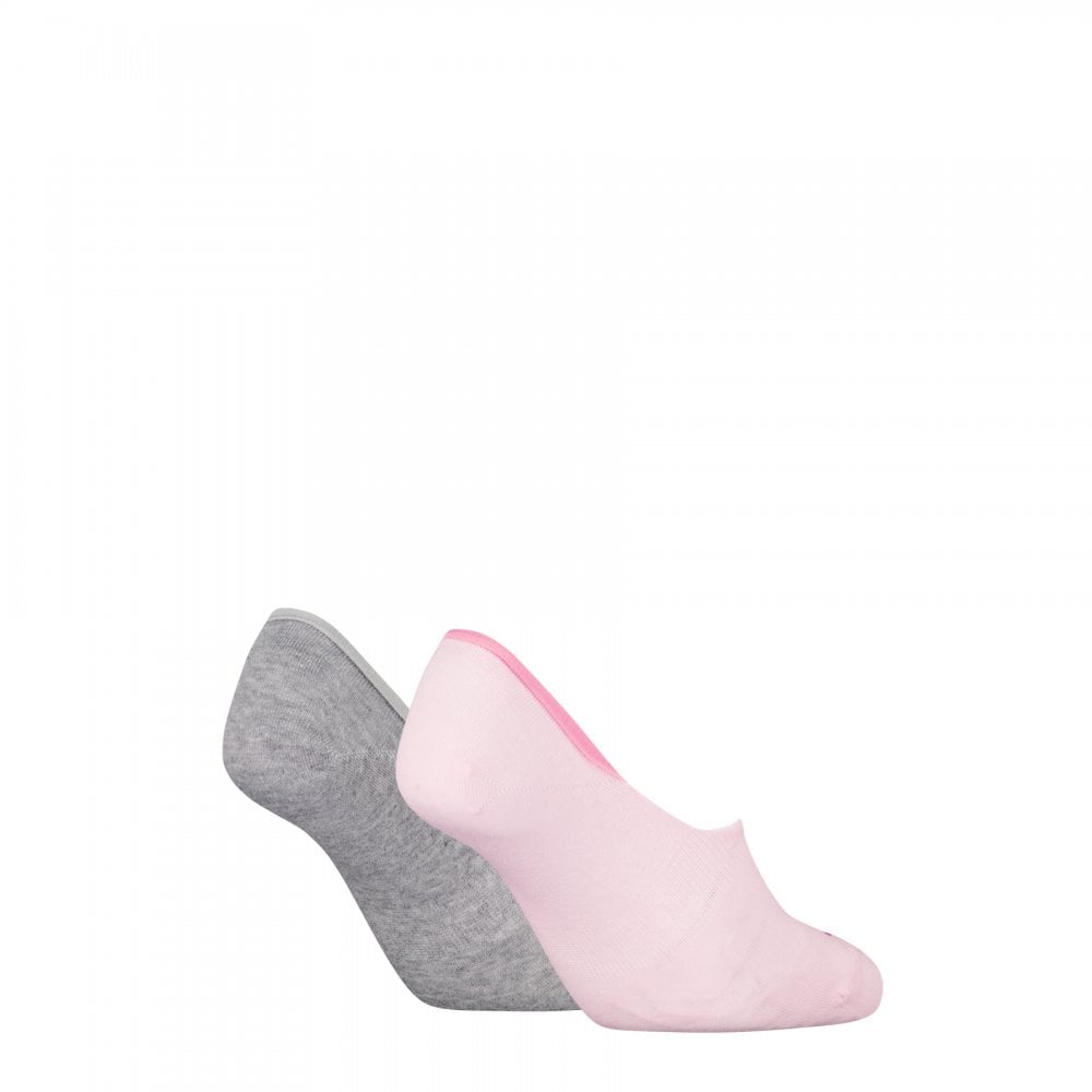 Calvin Klein Women Footie Mid Cut 2 Pack Socks