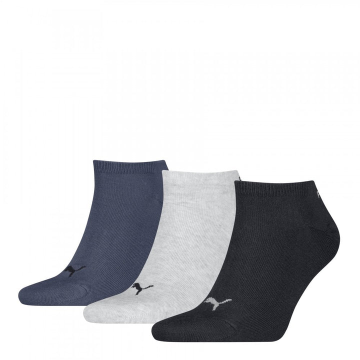 Puma Unisex Sneaker Plain 3 Pack Socks