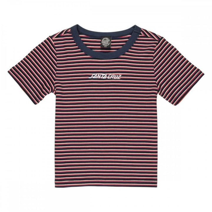 Santa Cruz Strip Logo Emb T-Shirt