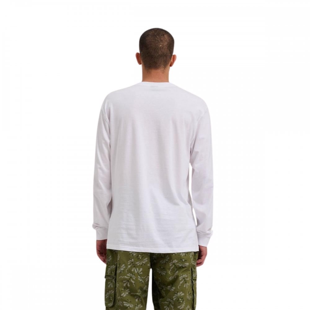 Santa Cruz Flaming Dice Dot Front L/S Top