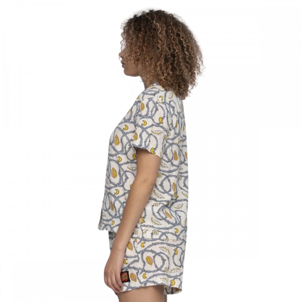 Santa Cruz Barbed Repeat S/S Shirt