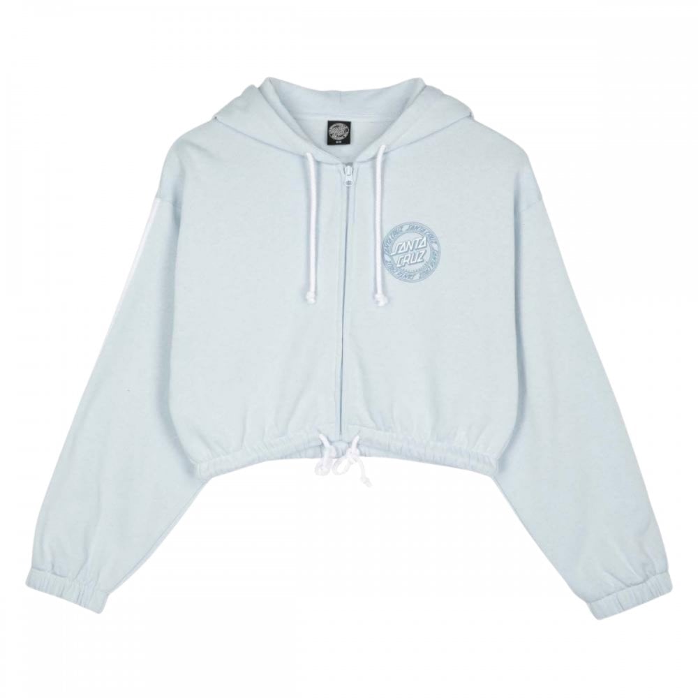 Santa Cruz Check Outline Ringed Dot Zip Hoodie