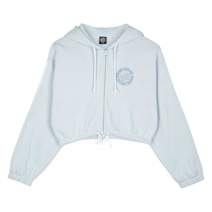 Santa Cruz Check Outline Ringed Dot Zip Hoodie