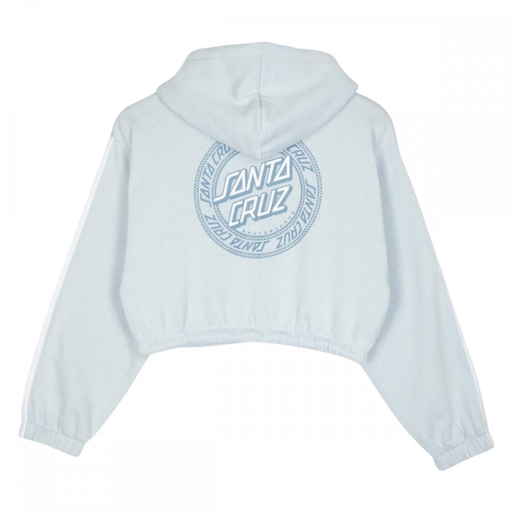 Santa Cruz Check Outline Ringed Dot Zip Hoodie