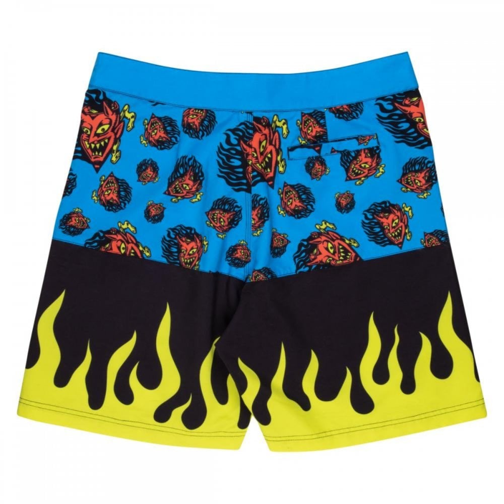 Santa Cruz Delfino Devil Mask Boardshort