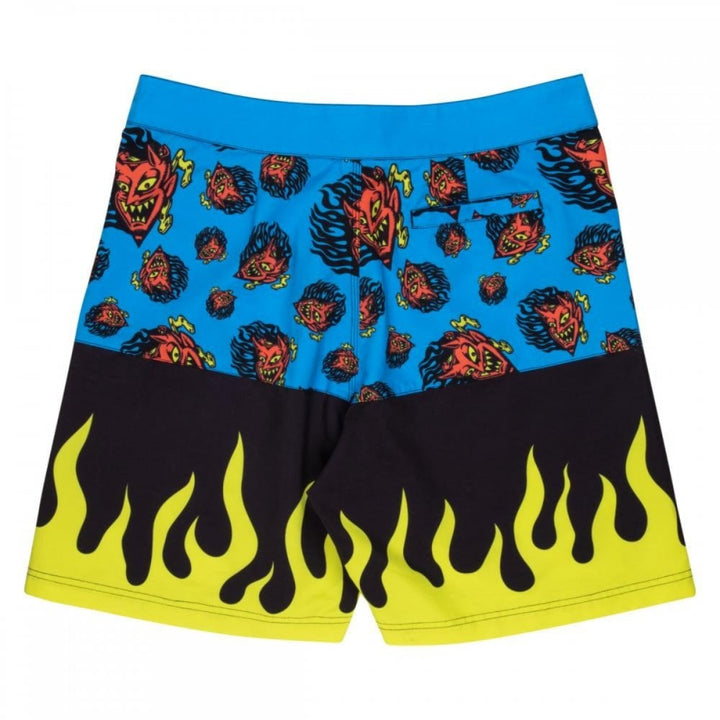 Santa Cruz Delfino Devil Mask Boardshort