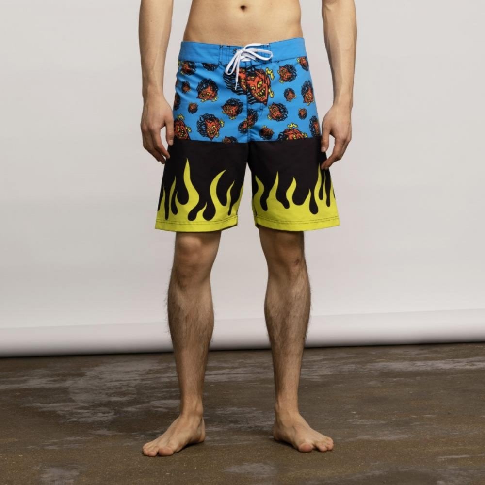 Santa Cruz Delfino Devil Mask Boardshort