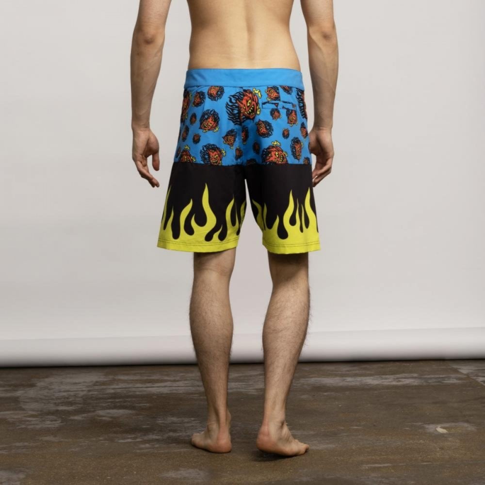 Santa Cruz Delfino Devil Mask Boardshort