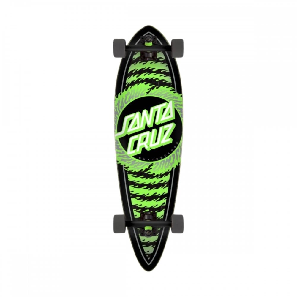 Santa Cruz Flame Ringed Dot Pintail Board