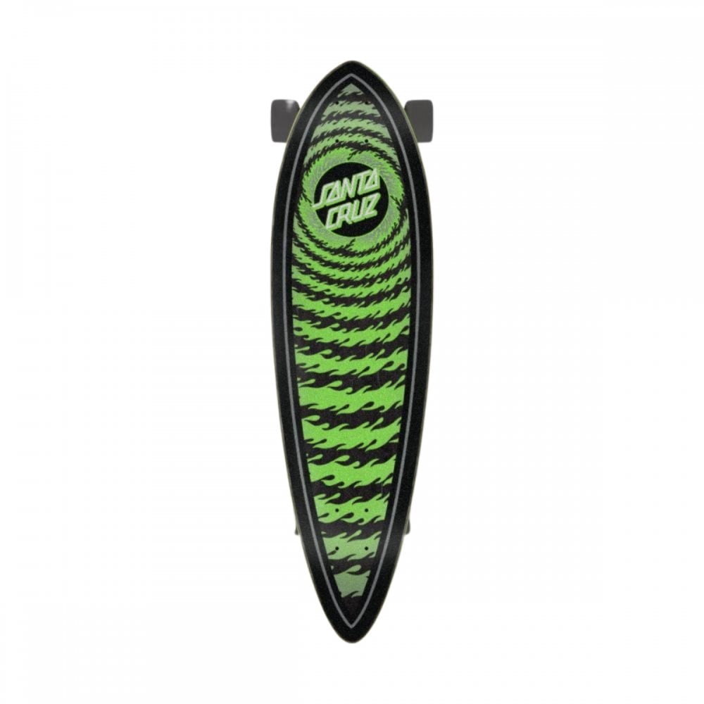 Santa Cruz Flame Ringed Dot Pintail Board