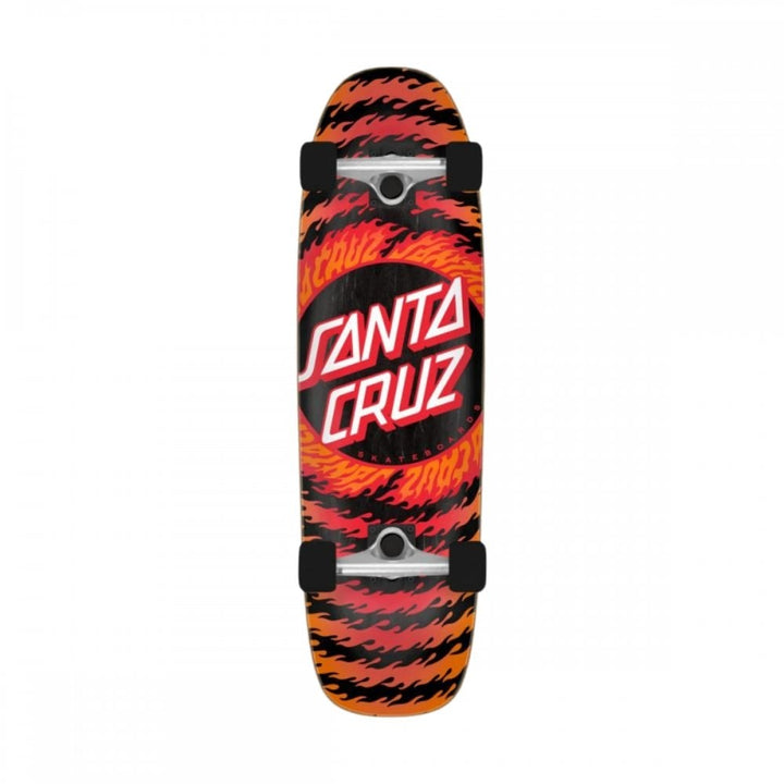 Santa Cruz Flame Ringed Dot Street Board