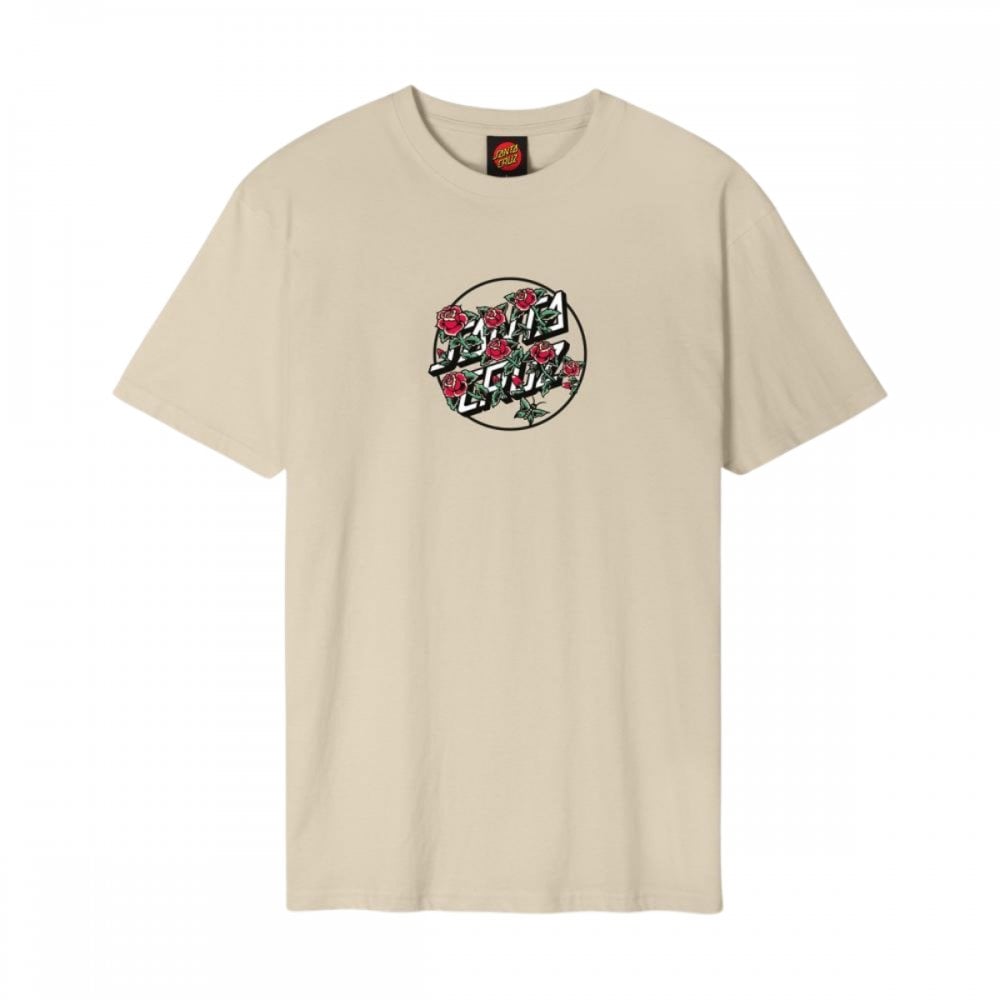 Santa Cruz Flash Stacked Dot Front Tee