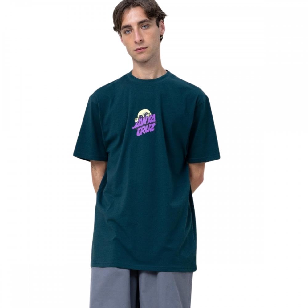 Santa Cruz Knibbs Alien Stacked Strp Frnt T-Shirt