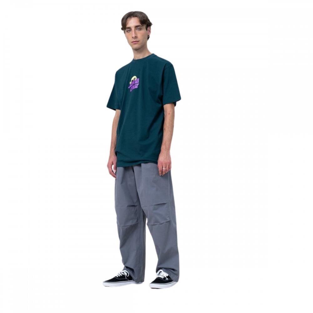 Santa Cruz Knibbs Alien Stacked Strp Frnt T-Shirt