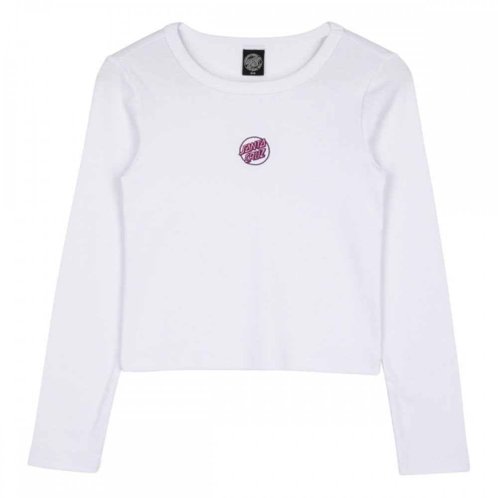 Santa Cruz Partial Dot Emb L/S T-Shirt