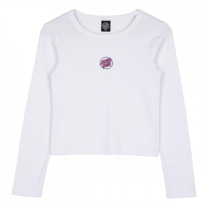 Santa Cruz Partial Dot Emb L/S T-Shirt